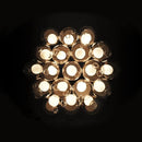 28 Multiple Colour Chandelier - Cluster