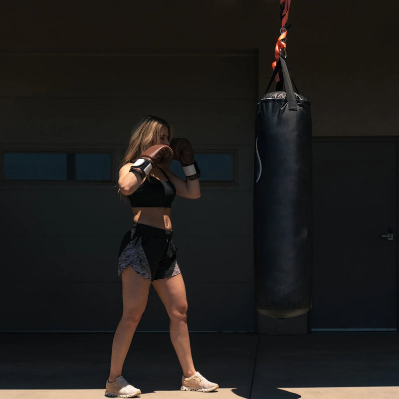 THE POP Pro Style Buffalo Leather Boxing Glove - Brown