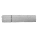 122' Modern L-Shaped Sectional Sofa with High-Density Fully Compressed Sponge and Chaise Lounge, 2-Piece Set, Fully Assembled Right Hand Facing, Perfect for Living Room, Lounge
