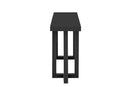 U_STYLE Geometric Design Console Table with Solid Pine Legs,Suitable for Entryway, Hallway, Living Room, Bedroom