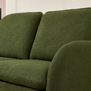 59" Loveseat Sofa Small Couch for Living Room, Sherpa Fabric Upholstered Loveseat Sofa Couch, Small Loveseat Sofa for Apartment, Bedroom