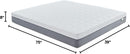 Twin Gel Memory Foam Mattress For Plush Sleep Comfort