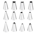 29-piece stainless steel cream puff nozzles set kitchen piping tools