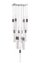 Rectangular Crystal Chandelier // XL 13 Light