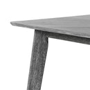 6PCs Dining Room Table Set, Rustic Farmhouse Dining Room Rectangular Table with 4 Upholstered Chairs and Bench, Solid Wood Kitchen Dining Table Set for 6 Persons