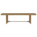 Arini 9-piece Extension Leaf Dining Table Set Sand Wash