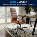 Whitney High Back Leathersoft Desk Chair Adjustable Height