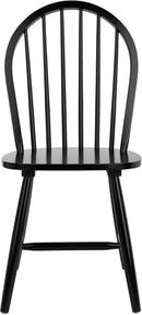 Home Camden 18 Inch Black Farmhouse Dining Chairs Set Of 2