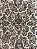 Karastan Rug 5.9 x 9 Ivory Sarouk