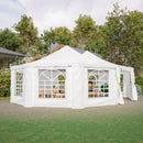 [29X21FT] Extra-Large Heavy-Duty Outdoor Waterproof Party, Wedding Tent With Steel Frame (SAK53821)