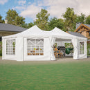 [29X21FT] Extra-Large Heavy-Duty Outdoor Waterproof Party, Wedding Tent With Steel Frame (SAK53821)