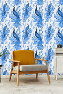 Botanical Vintage Leaves Wallpaper