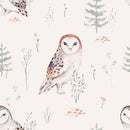 Contemporary Owls Wallpaper