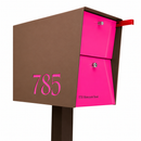 UpTown Box Locking Package Dropbox  in COCONUT - Modern Mailbox