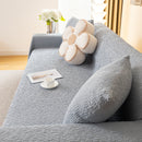 Sofa Throw Covers L-Shape Sectional Couch Cover for Dogs Cats Furniture Protector