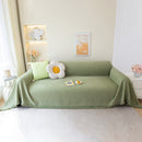 Chenille Large Throw Couch Cover Blanket with Water-Resistant for Futon, Loveseat, and L-Shaped Sofa