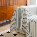 Boho Striped Jacquard Throw Sofa Slipcover Chenille Sofa Throws for Couches for Pets Kids Home Decor