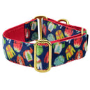 Cozy Sweaters Elite Velvet Buckle Martingale Dog Collar