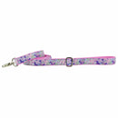 Hydrangea Velvet Dog Leash