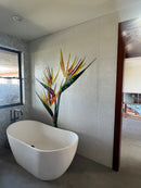 Bird Of Paradise Mosaic Flower