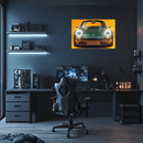 Car light up sign, Car wall art lighted, Garage neon sign - UvCar01