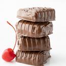 Milk Chocolate Covered Fruitcake Squares | 5.5 oz | 6 Squares Per Box | Beatrice Bakery