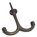 Durable Cast Iron Wardrobe Hook for Top Mounting, Secure and Stylish Hanging Solution