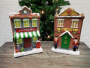 Christmas Village Candy Shop with LED Lights F07M4-29-Z615D