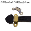 Leather Trunk Handle with Spade Ends
