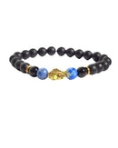 Buddha Stone w/ Sodalite + Obsidian