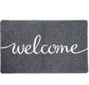Welcome Mats, 30" x 18"  Outdoor/Indoor Non-Slip Doormat for Entryway