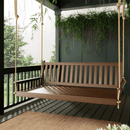 Keystone Amish Co. Twin Franklin Porch Swing Bed, Canary Yellow Paint