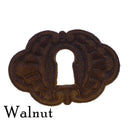 Embossed Keyhole Cover, Scalloped Edges