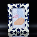Decorative Picture Frame Aztec Pattern Inspired Chevron Art 4x6