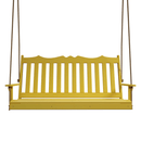 Keystone Amish Co. 6 Foot York Porch Swing, Yellow