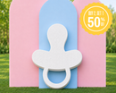 Foam Baby Shower Symbols | Large Foam Cutouts |  2" Thick | up to 46"