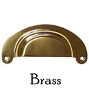 Bin Pull, Cast Brass