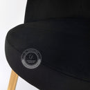NADOR Black Accent Chair
