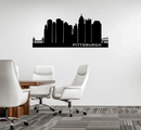 Pittsburgh Skyline Metal Wall Art – Pennsylvania City Urban Home & Office Decor