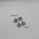 Furniture Glides, 3 Prong, Steel