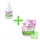 Natural Non-Toxic Laundry Soap - 96 oz Refill