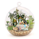 Miniature Wizardi Roombox Kit - Alice forest afternoon tea Dollhouse Kit