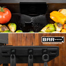 Blackstone BAR System Side Shelf Rail Accessory - Tool Hooks & Grease Gate