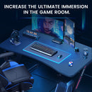 Z -Shaped Series RGB Gaming Desk Z09