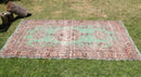 Vintage Handmade Unique Rug  5'10'' X 9'3''