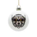 Ghoulish Glass Ornaments 4 Pack