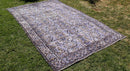 Vintage Carved Handmade Unique Rug  5'5'' X 8'11''