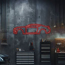 Camaro SS Metal Neon Car Wall Art - MTN0020
