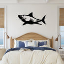 Shark Metal Wall Art – Ocean Wildlife Coastal Home & Nautical Decor