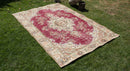 Vintage Handmade Unique Rug  5'9'' X 8'7''
